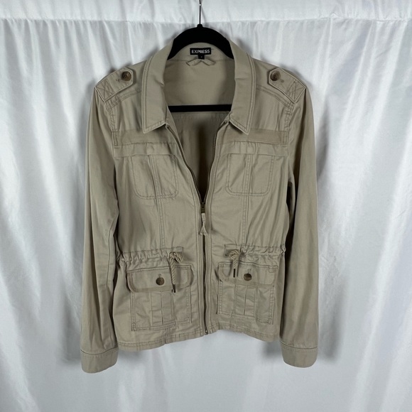 Express Fall Jacket Utility Full Zip 